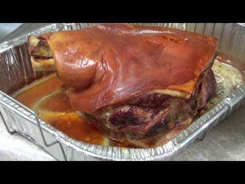 A Simple Way To Roast A Pork Leg Christmas Holiday New Years Eve Family Dinner