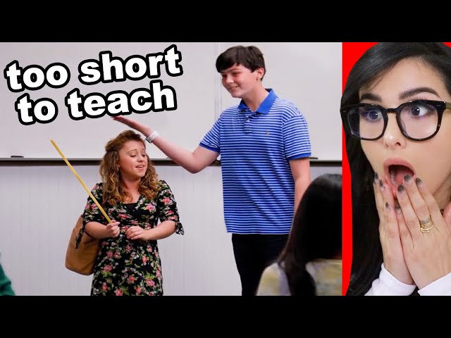 Students Make Fun Of SHORT Teacher