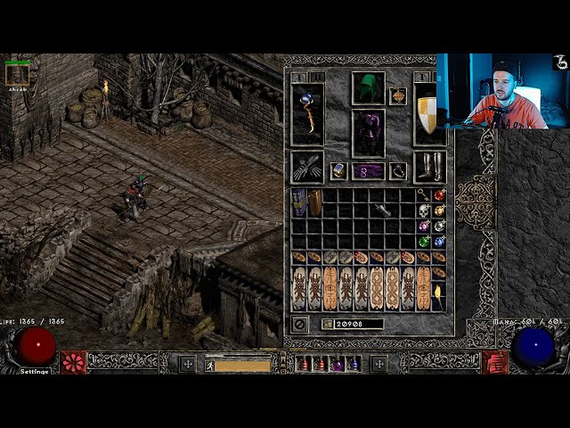 Project Diablo 2 Pd2 Magic Find Guide Meteor Frozen Orb Sorc Litetube