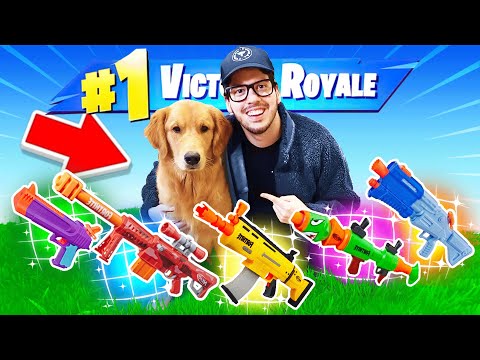 Using My PUPPY To PICK MY LOOT In Fortnite