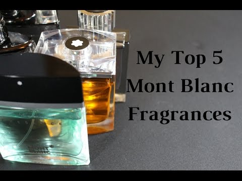 My Top 5 Mont Blanc Fragrances Colognes