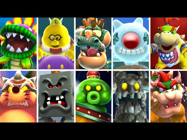 super mario galaxy 2 bosses