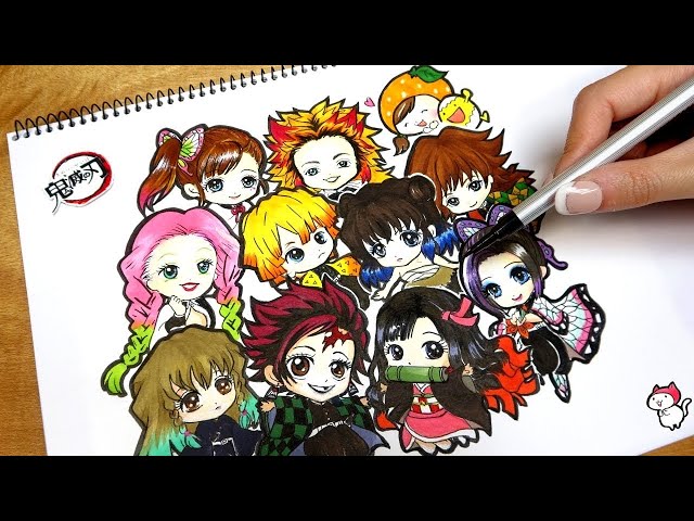 リカちゃんで禰豆子作ってみた 鬼滅の刃のコスプレとお絵かきメイクでカスタムdiy 髪の毛を美容室でカット ヘアアレンジ カラーdemon Slayer Doll Nezuko Litetube
