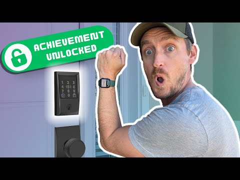 Unlock Your Home With Your Watch DIY Schlage Encode Plus Full Install