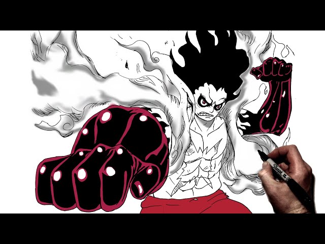 How To Draw Luffy Pirate King Step By Step One Piece Litetube