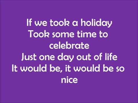 Holiday Madonna Lyrics