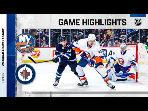 Islanders Jets 11 6 21 NHL Highlights
