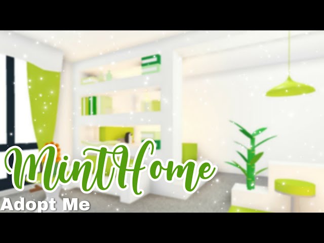 Mint Tiny Home Speed Build Adopt Me Cheap Adopt Me Speed Build Roblox Adopt Me Litetube - roblox aesthetic house adopt me