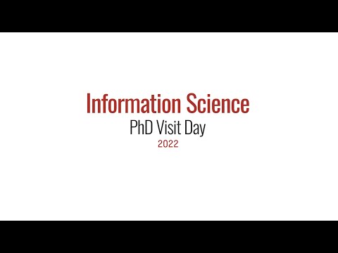 Cornell Information Science Ph D Visit Day 2022