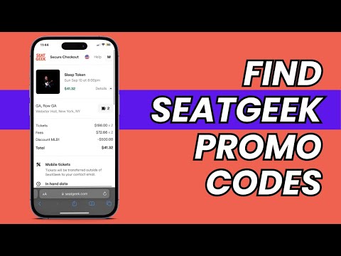 How To Get Free Seat Geeks Promo Code 2023