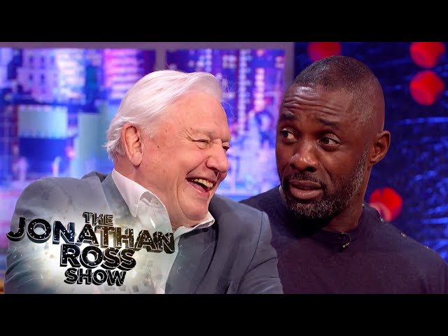 Sir David Attenborough Terrifies Idris Elba With 'Land Octopus' | The Jonathan Ross Show