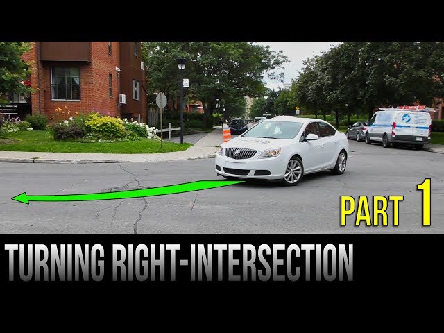 How To Turn Right At An Intersection - Part 1