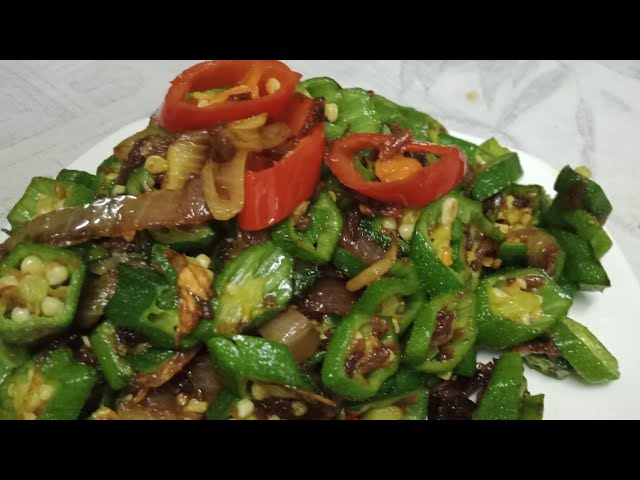 Bendi Goreng Berlada Okra Stir Fry Recipe Litetube