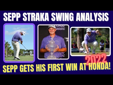 Sepp Straka Golf Swing Analysis 2022 Honda Champion