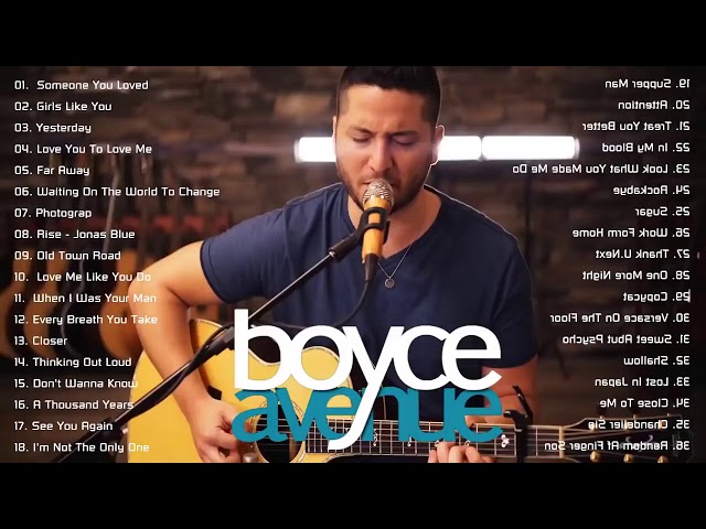 Boyce Avenue Greatest Hits | Acoustic Playlist 2021