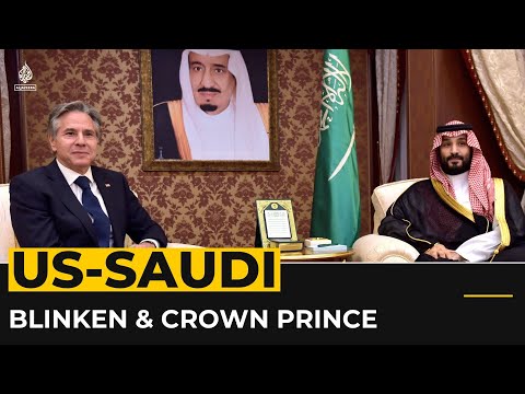 US Saudi Relations Secretary Of State Meets Saudi Crown Prince