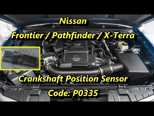 Code P0340 Replacing The Cam Position Sensor On A Nissan Frontier Pathfinder And Xterra Easy Litetube