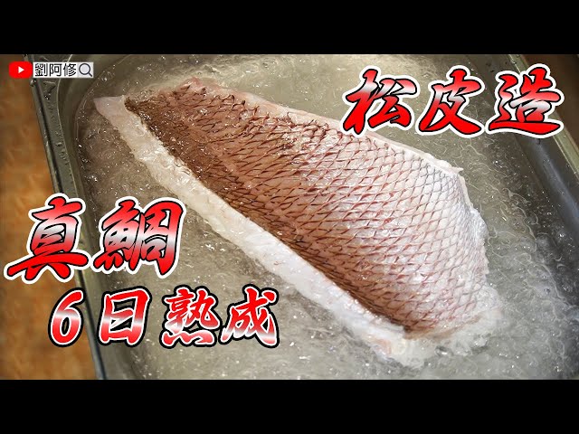 夢幻之魚 石鯛 熟成5日生魚片 5月初崁仔頂漁市購入 Spotted Knifejaw Aged Sashimi Litetube