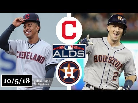 Cleveland Indians Vs Houston Astros Highlights ALDS Game 1 October 5 2018