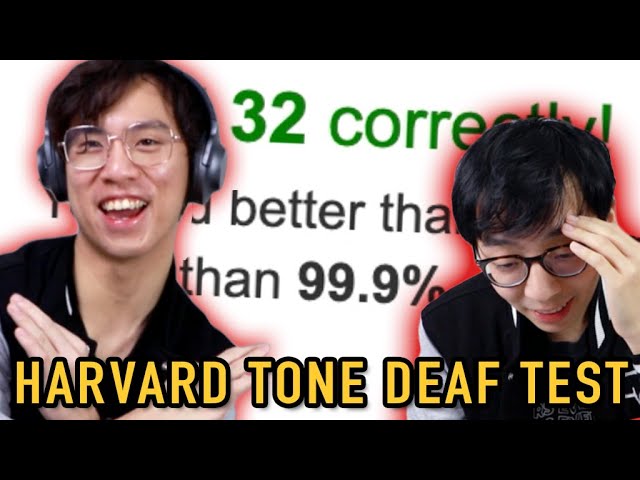 Beating 99.9% of the Population in the Harvard Tone Deaf Test!?