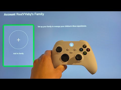 Xbox Series X S How To Add Remove Family And Parental Controls Tutorial For Beginners 2023