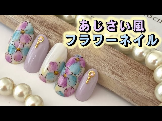 超簡単 プチプラ インクネイル ぼかし方 春の天然石ニュアンスデザインとクラックのやり方 Litetube