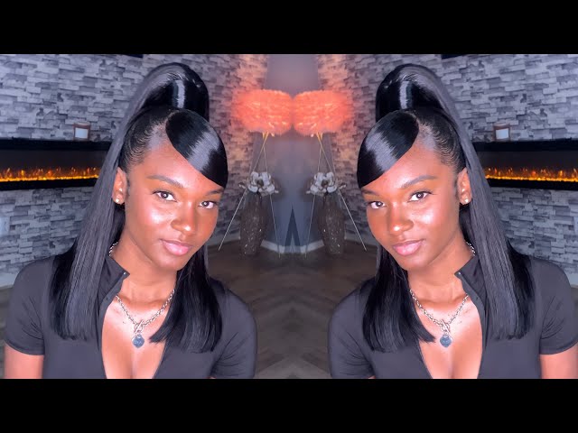 Half Up Half Down With A Swoop By Adeatalise Litetube