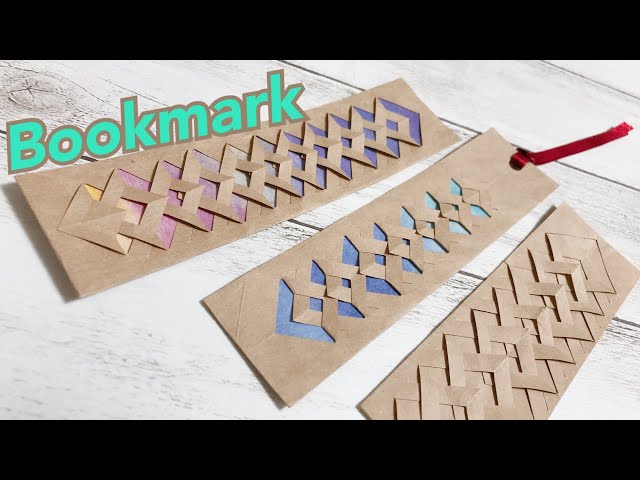 リボンのしおりを作ろう 折りたたむだけ おしゃれなブックマーカーの作り方 かんたんリボン工作 How To Make A Ribbon Bookmarker Kids Craft Litetube