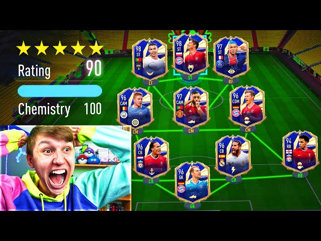 Full Toty Team 190 Rated Full Team Of The Year Fut Draft Fifa 21 Litetube