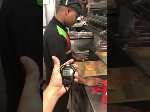 Fastest Whopper Whopper Ever Made In Burger King 8 Seconds