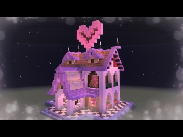 マイクラ かわいい家の作り方講座 内装も 建築 Litetube