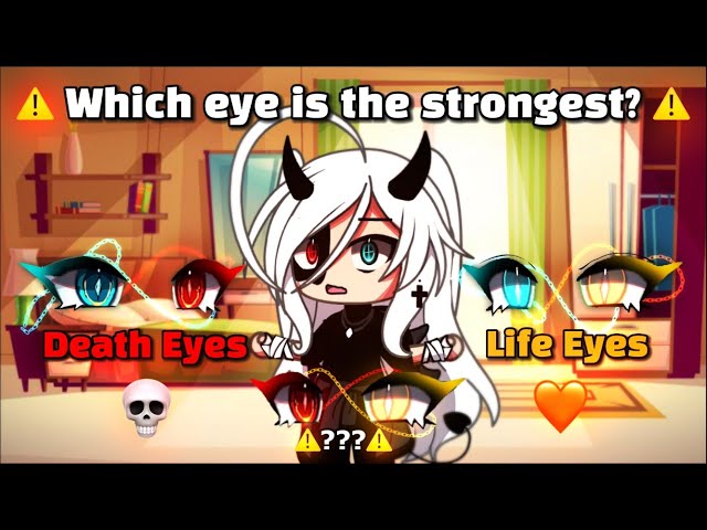 💔 Death eyes or Life eyes 💀✨ || meme || gacha life || 가챠라이프 { Original? }