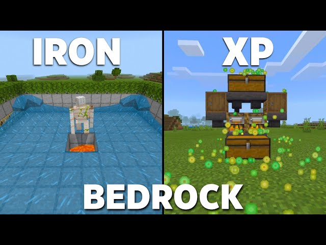 Automatic 1 16 Xp Farm Tutorial In Minecraft Bedrock Mcpe Xbox Ps4 Nintendo Switch Windows10 Litetube