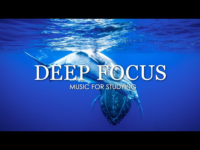 Focus Music for Work and Studying - 4 Hours of Ambient Study Music to Concentrate