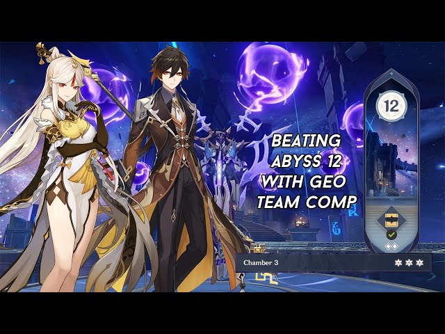 Genshin Impact Spiral Abyss 12 All Floors 9 9 Stars May 21 Patch 1 5 4 Star Character Only Litetube