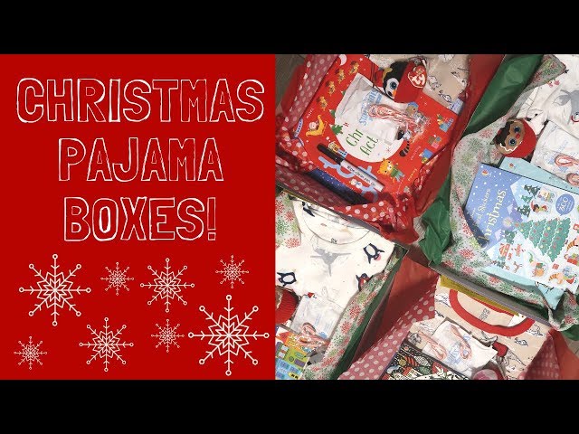 Christmas Pajama Boxes || Holiday Tradition