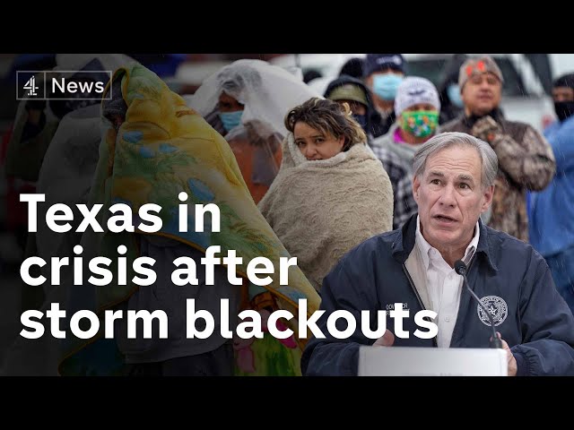 Texas storm: Millions left without power and residents told to boil water