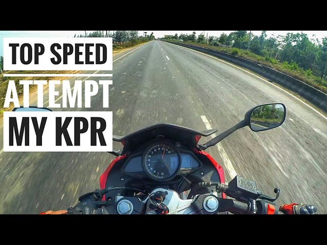 Top Speed Attempt Kpr 150r Jessore Road Top End Litetube