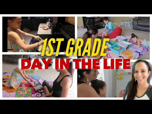 1st Grade Homeschool Day in the Life || How I add fun into learning || 1st Grade Curriculum