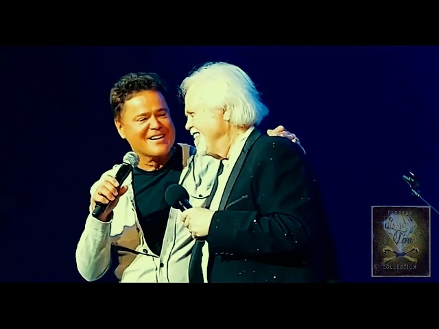 Merrill Osmond "It's Hard To Say Goodbye" LAST U.S. Show LAST Song with DONNY! Las Vegas 4/2/22