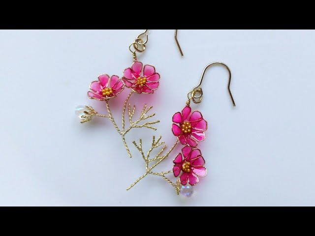 ディップアート 花びらがいっぱい ダリアのピアス How To Make Dahlia Earrings Litetube ディップアート 花びらがいっぱい ダリアのピアス How To Make Dahlia Earrings Litetube