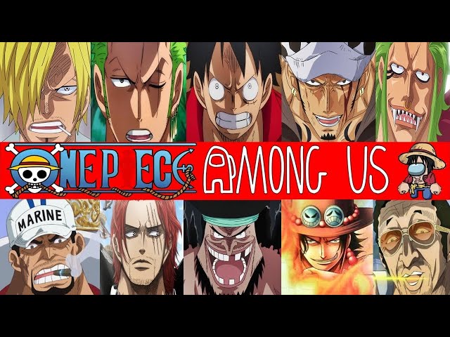 Amongus 大集結 ワンピースキャラで宇宙人狼やってみた アマングアス Amongus アモングアス 3回 Litetube
