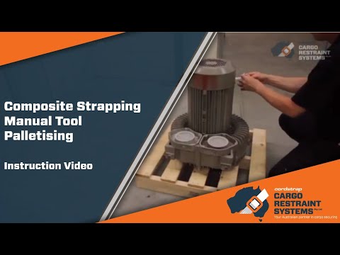 How To Use Cord Strapping For Strapping Pallets Cargo Restraint Systems Pty Ltd