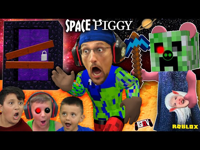 Roblox Piggy Army Vs Fgteev Family Chapter 11 Outpost Escape 6 Player Madness Litetube - fgteev roblox user