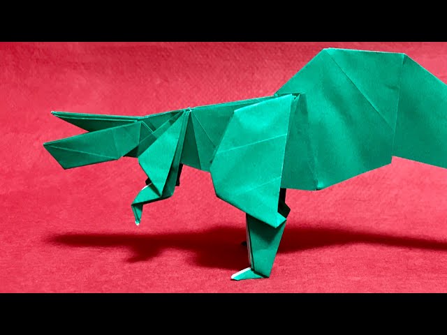 ドラクエのキメラ風な鳥の折り紙の作り方 Origami Bird Chimera Dragon Quest Litetube