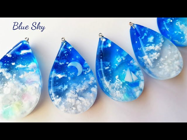 Uvレジン ねり消しの雲で夕焼け空の球体を作りました Cloud Resin Made With Kneadable Eraser Diy Litetube