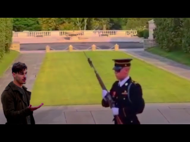 Why You Never Mess With A Guard Of The Tomb Of The Unknown Soldier