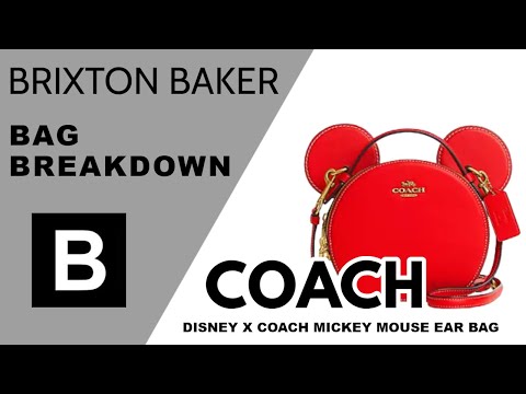 Coach Disney X Coach Mickey Mouse Ear Bag