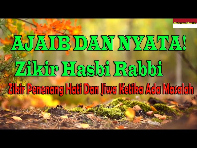 Hasbi Rabbi Jalallah Cukup Lah Tuhan Bagiku Allah Maha Agong Litetube