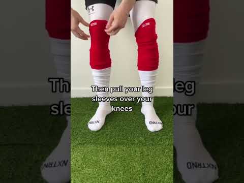 2 Tone Football Leg Sleeve Tutorial Shorts